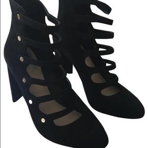 Vince Camuto Black Suede Pumps